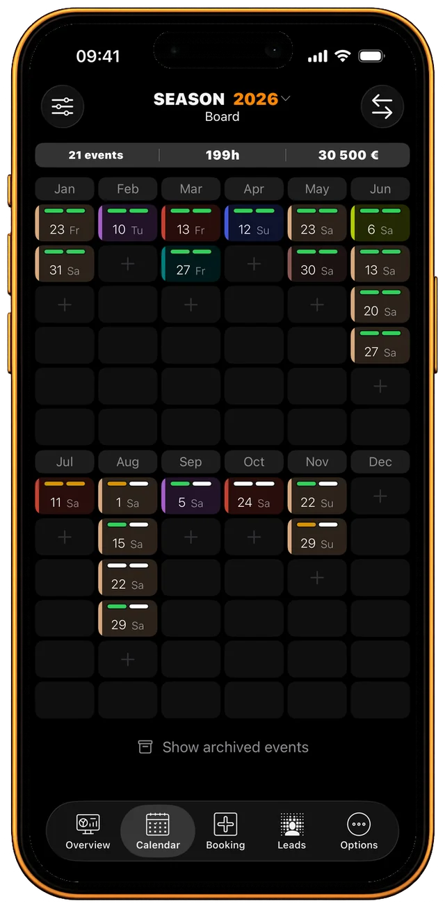 Season board