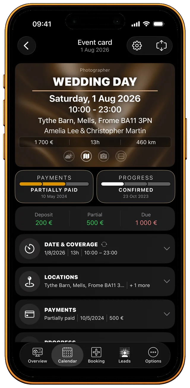 Event detail